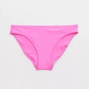 Aerie Full Coverage Bikini Bottom Pink